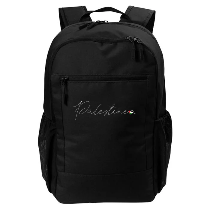 Dawlat Filastin Love Palestinian Flag Heart On Palestine Daily Commute Backpack