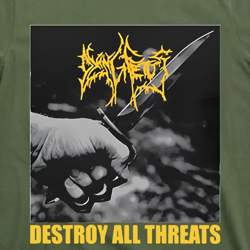 Dying Fetus Merch Destroy All Threats T-Shirt