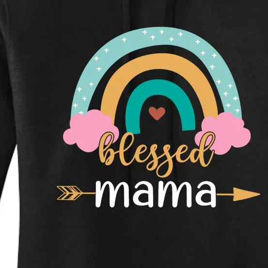 DESIGN FOR MAMA Women's Pullover Hoodie