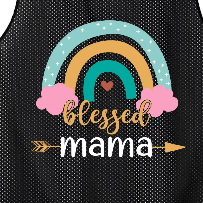 DESIGN FOR MAMA Mesh Reversible Basketball Jersey Tank