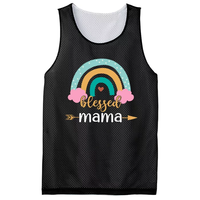 DESIGN FOR MAMA Mesh Reversible Basketball Jersey Tank