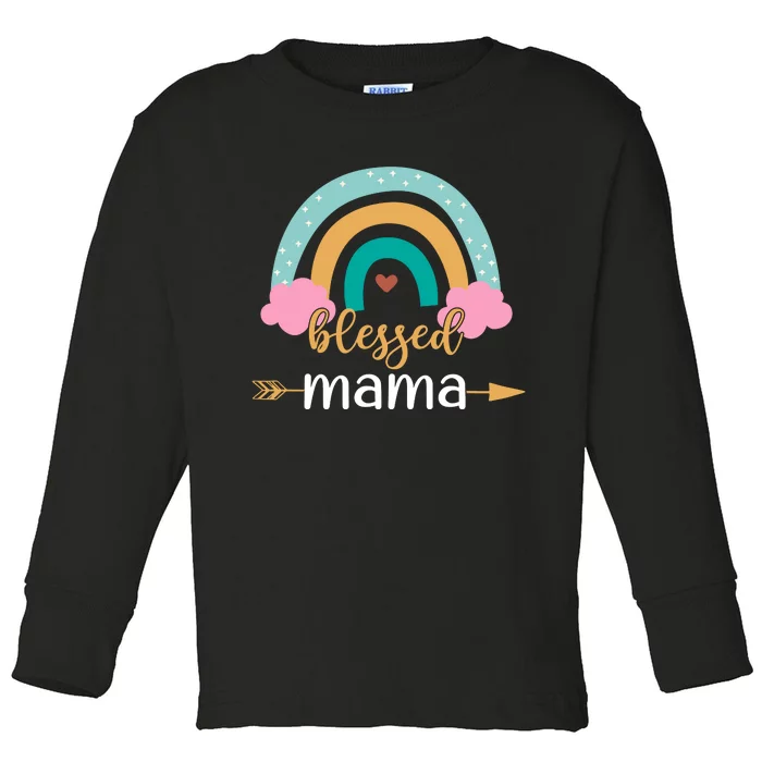 DESIGN FOR MAMA Toddler Long Sleeve Shirt