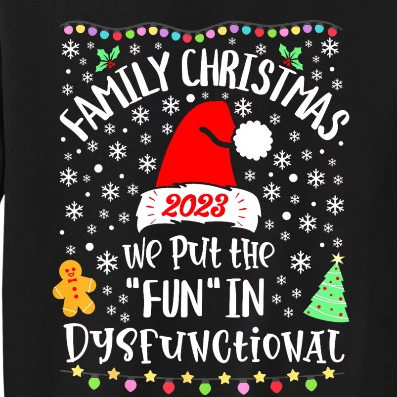 Dysfunctional Funny Matching Family Christmas Pajamas Xmas Sweatshirt