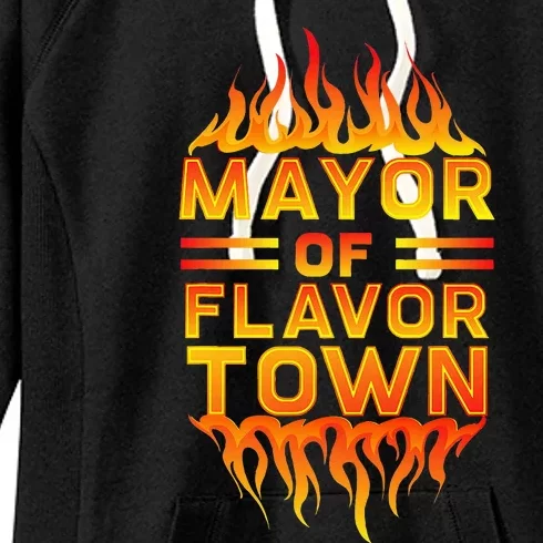 Design For Mayor Of Flavor Town Women's Fleece Hoodie