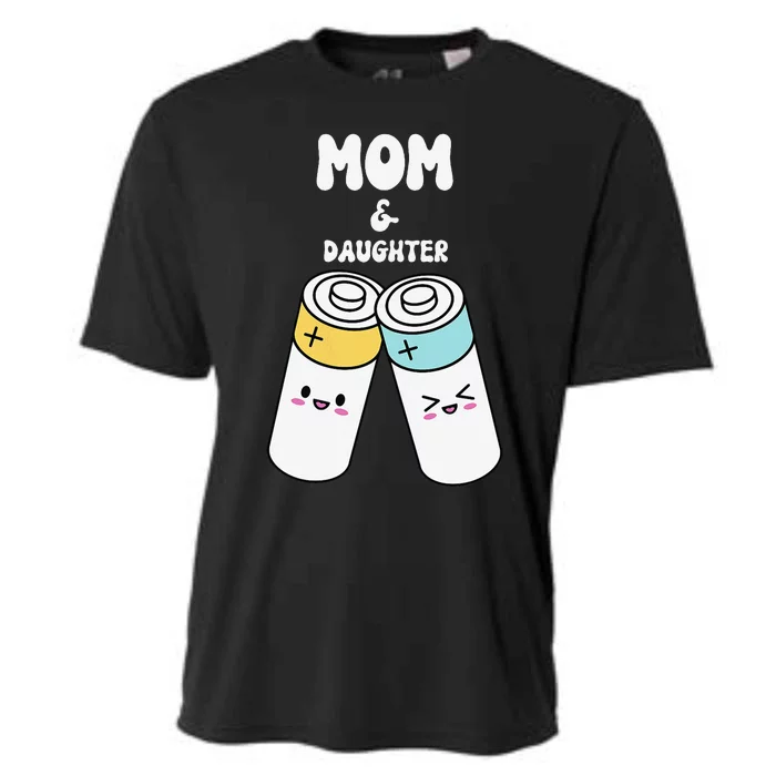 Daughter's First Mother's Day Present For Mom Groovy Cooling Performance Crew T-Shirt