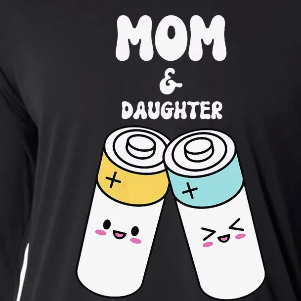 Daughter's First Mother's Day Present For Mom Groovy Cooling Performance Long Sleeve Crew