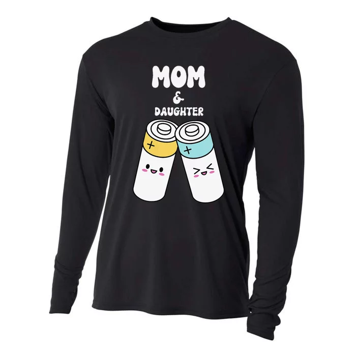 Daughter's First Mother's Day Present For Mom Groovy Cooling Performance Long Sleeve Crew