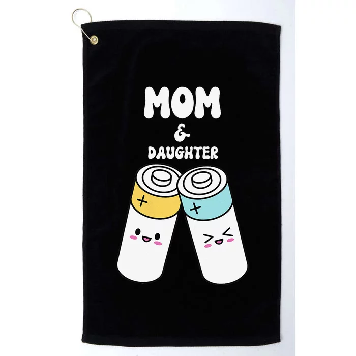 Daughter's First Mother's Day Present For Mom Groovy Platinum Collection Golf Towel