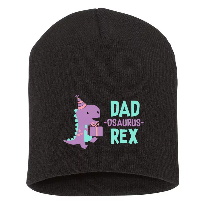 Dinosaur Family Matching Birthday Party Short Acrylic Beanie