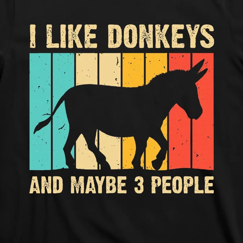 Donkey For Mule Equine Horse T-Shirt