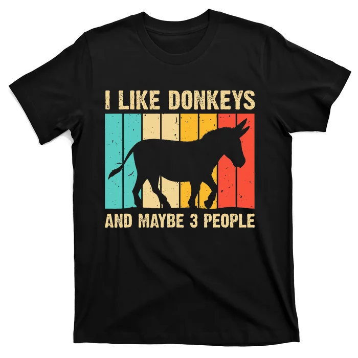 Donkey For Mule Equine Horse T-Shirt