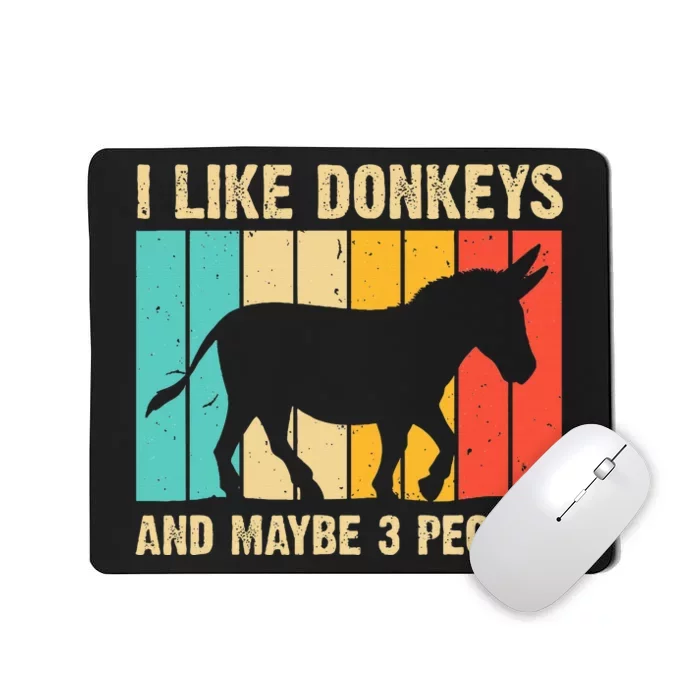 Donkey For Mule Equine Horse Mousepad