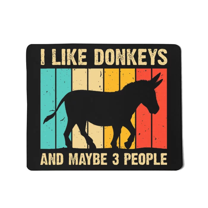 Donkey For Mule Equine Horse Mousepad