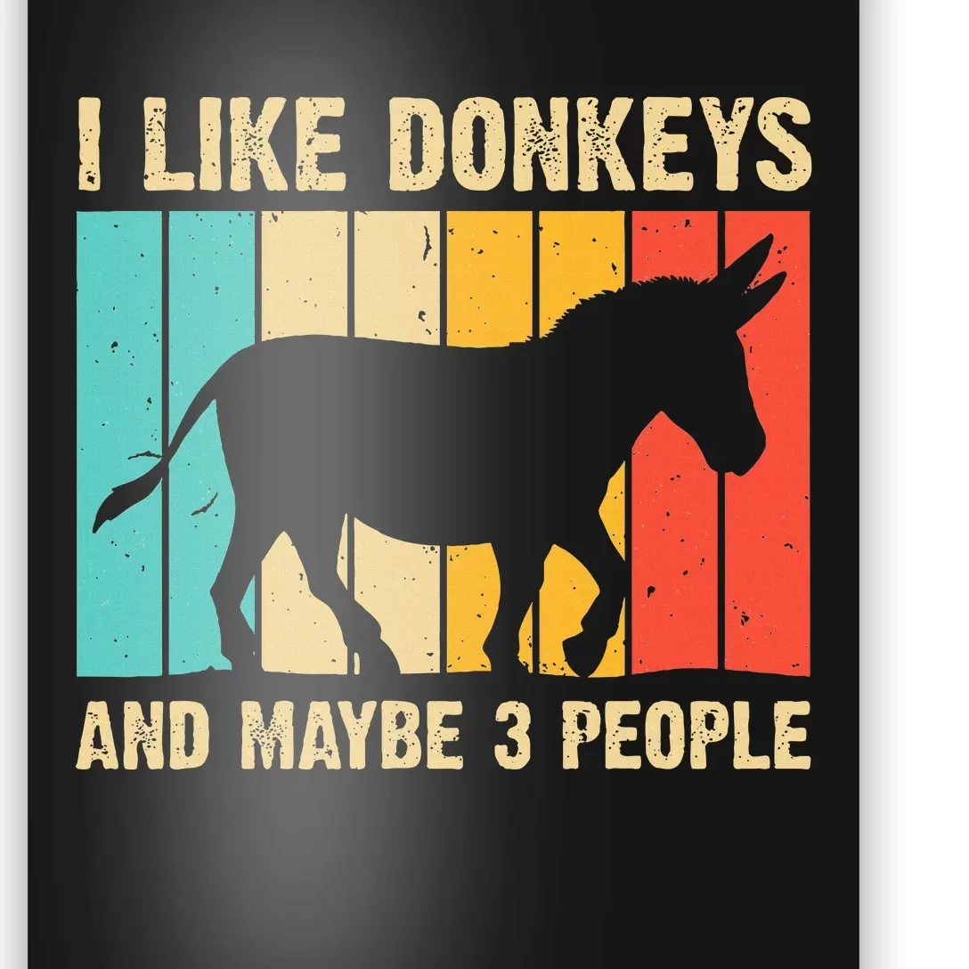 Donkey For Mule Equine Horse Poster