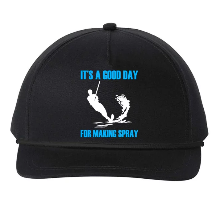 Day For Making Spray Ski Rope Water Skiing Meaningful Gift Snapback Five-Panel Rope Hat