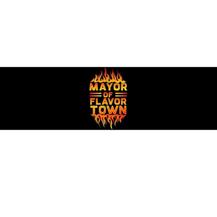 Design For Mayor Of Flavor Town Bumper Sticker