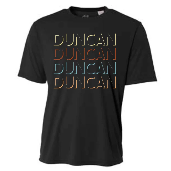 Duncan First Name My Personalized Named Cooling Performance Crew T-Shirt