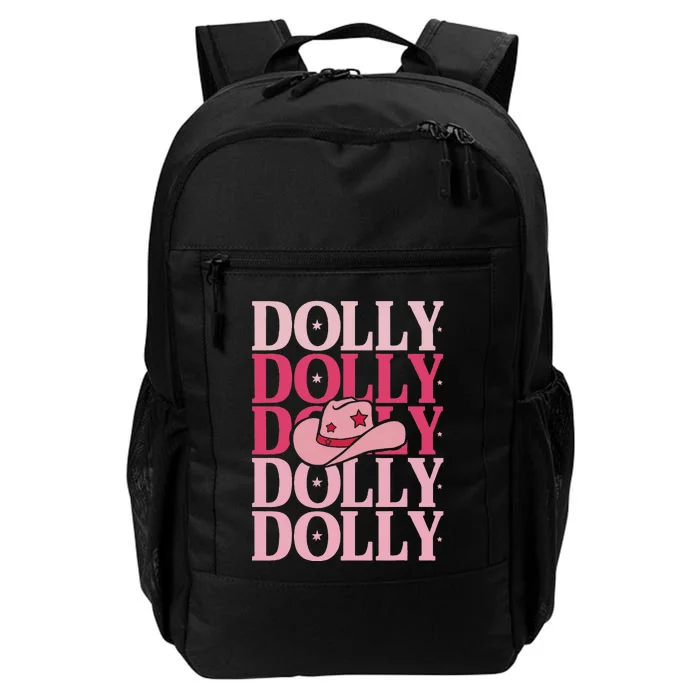 Dolly First Name Girl Vintage Style 70s Retro Daily Commute Backpack