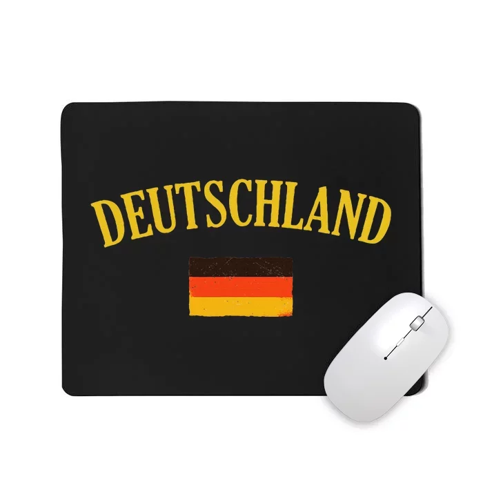 Deutschland Flag Of Germany Flag Mousepad