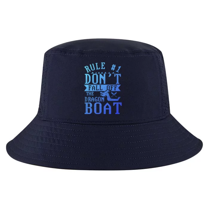 Dont Fall Off Dragon Boat Racing Lover Boats Racer Boating Great Gift Cool Comfort Performance Bucket Hat