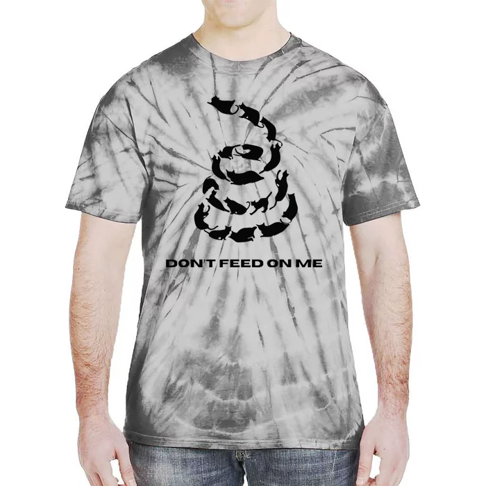 DonT Feed On Me Cats Tie-Dye T-Shirt