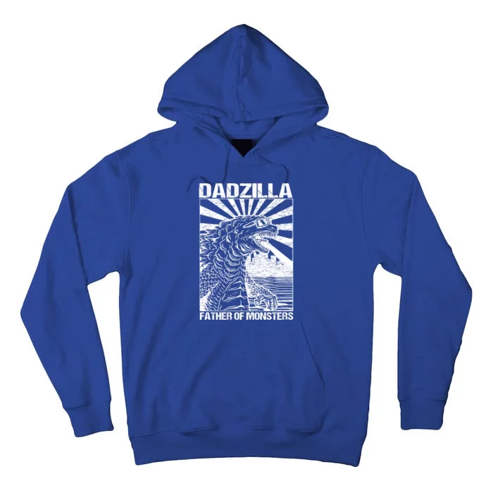 Dadzilla Father Of Monsters Tall Hoodie