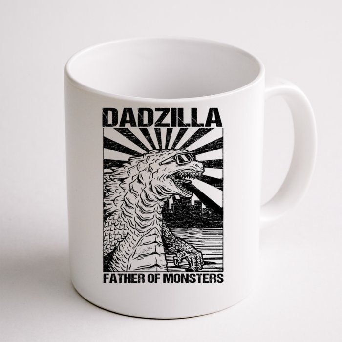 Dadzilla Father Of Monsters Front & Back Coffee Mug