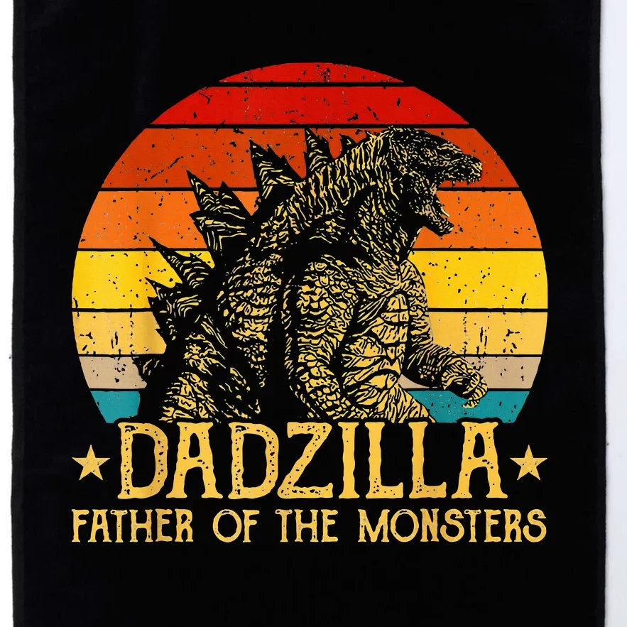 Dadzilla Father Of The Monsters Sunset Platinum Collection Golf Towel