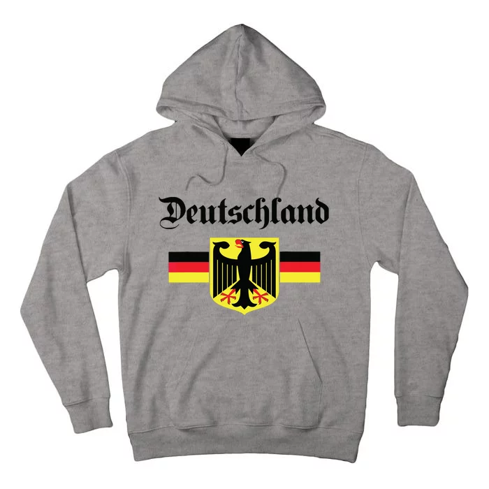 Deutschland Flag Of German Eagle Germany German Tall Hoodie