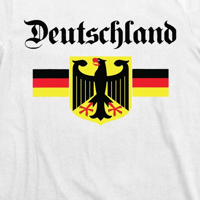 Deutschland Flag Of German Eagle Germany German T-Shirt