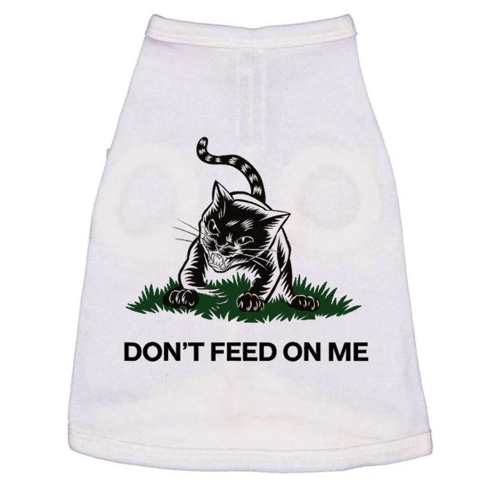 “Don’T Feed On Me” Gadsden Flag Style Cat Doggie Tank