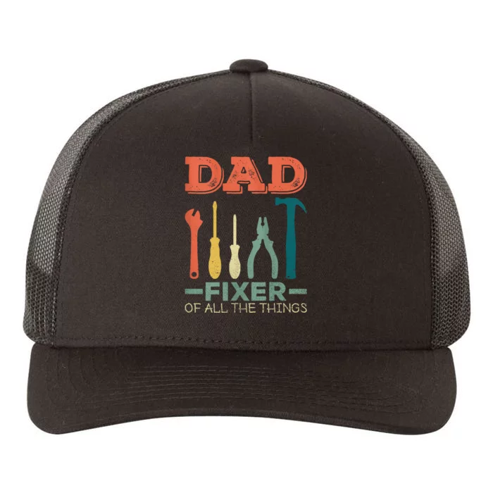 Dad Fixer Of All Things Dad Fixer Of All The Things Yupoong Adult 5-Panel Trucker Hat