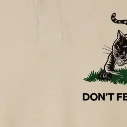 “Don’T Feed On Me” Gadsden Flag Style Cat Softstyle Adult Sport Polo