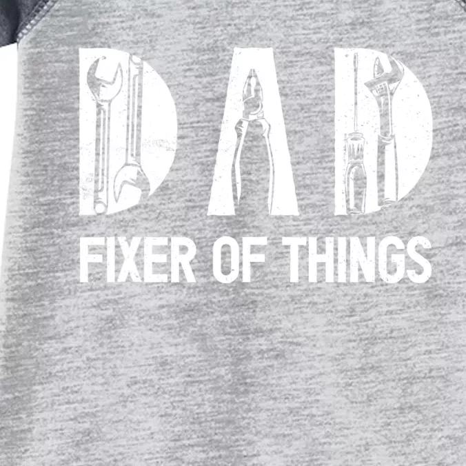 Dad Fixer Of The Things Funny Dad Craftsman Infant Baby Jersey Bodysuit