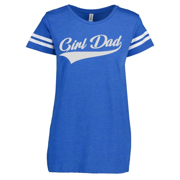 Dad Father of Proud New Dad Classic Enza Ladies Jersey Football T-Shirt