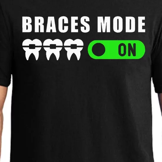 Dentist Funny Orthodontist Dental Braces Mode On Pajama Set