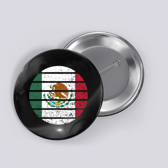 Distressed Flag Of Mexico Circle Button