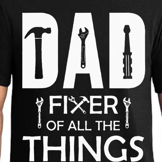 Dad Fixer Of All Things Tools Dad Jokes Fars Day Pajama Set