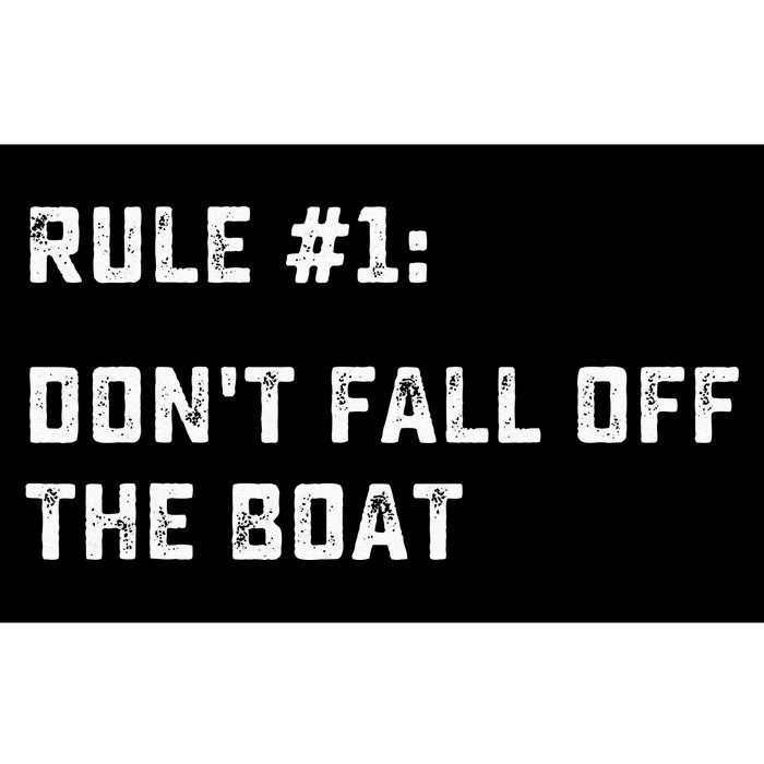 Dont Fall Off The Boat Funny Cruise Ship Vacation Bumper Sticker