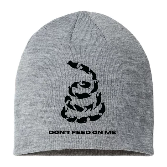 DonT Feed On Me Cats 8 1/2in Sustainable Knit Beanie