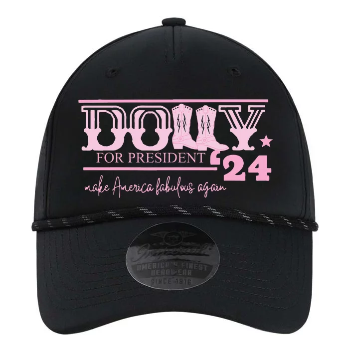 Dolly For President Personalized Dolly Performance The Dyno Cap