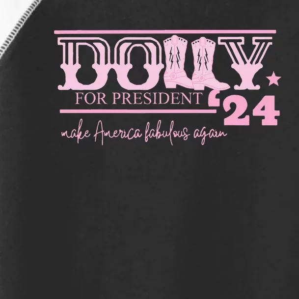 Dolly For President Personalized Dolly Toddler Fine Jersey T-Shirt