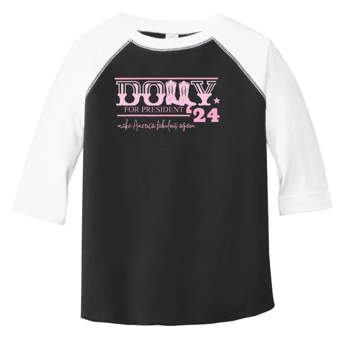 Dolly For President Personalized Dolly Toddler Fine Jersey T-Shirt