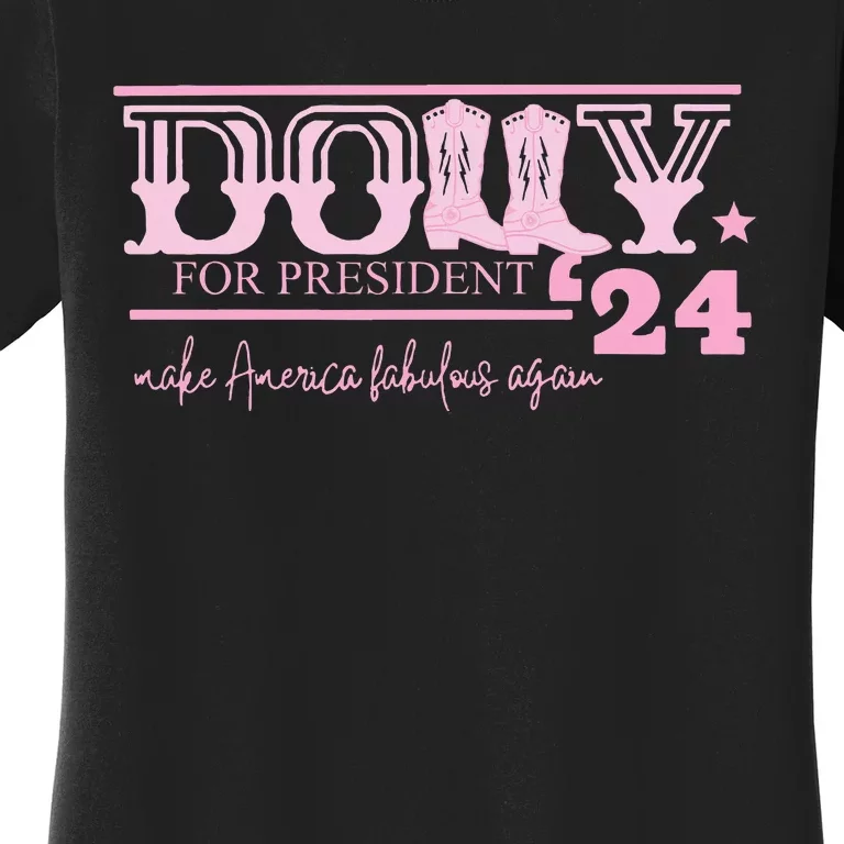 Dolly For President Personalized Dolly Women's T-Shirt