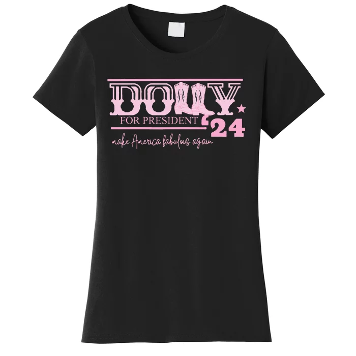 Dolly For President Personalized Dolly Women's T-Shirt