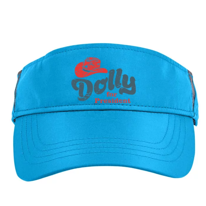 Dolly For President Adult Drive Performance Visor