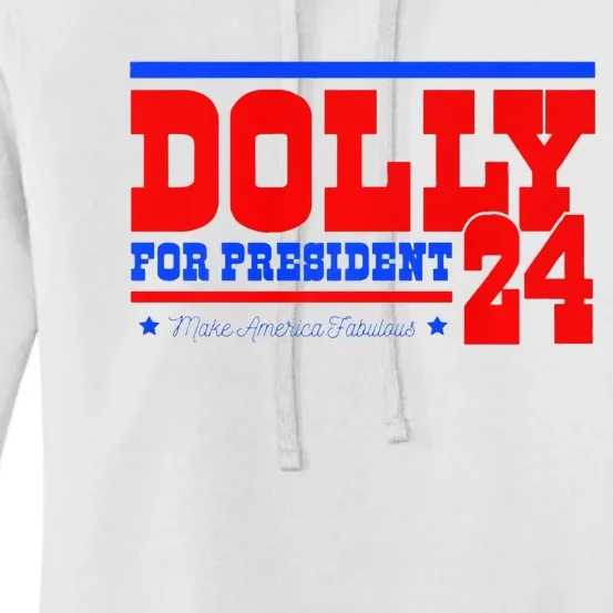 Dolly For President Premium Women's Pullover Hoodie