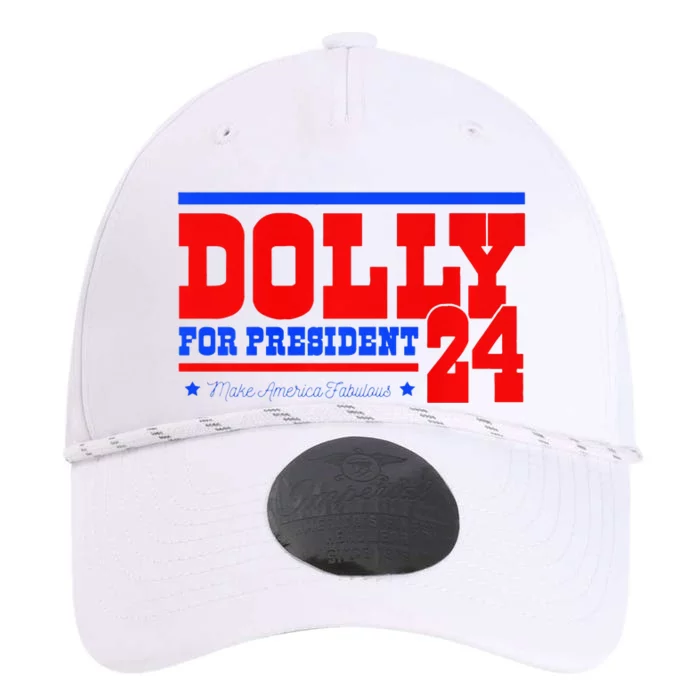 Dolly For President Premium Performance The Dyno Cap