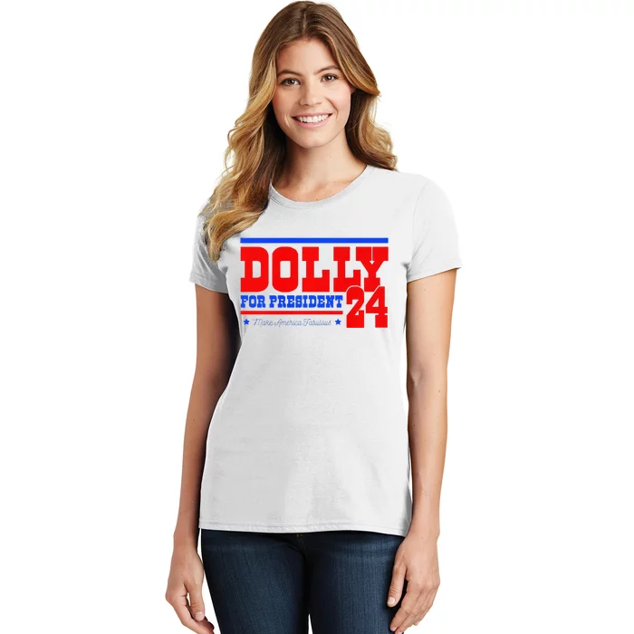 Dolly For President Premium Women's T-Shirt