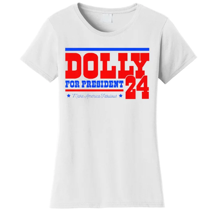 Dolly For President Premium Women's T-Shirt